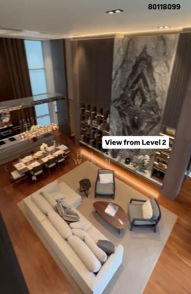 The Oliv @ Balmoral Apartment For Sale at S$ 12,660,000 | PropertyGuru Singapore - Living Room