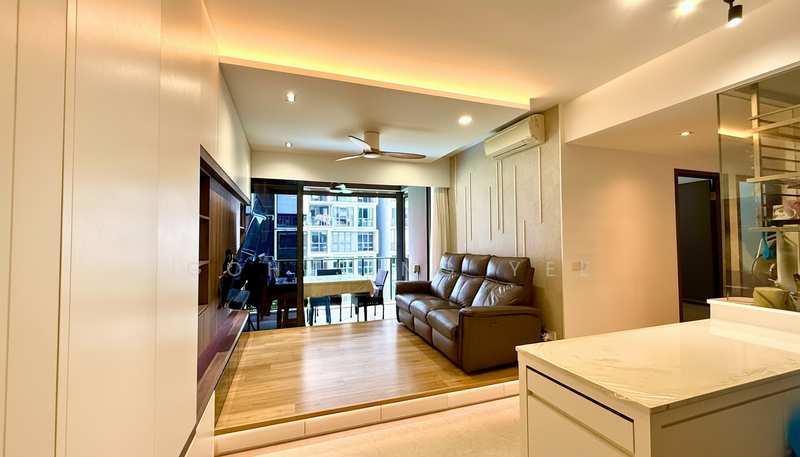 iNz Residence Condominium For Sale at S$ 1,800,000 | PropertyGuru Singapore - Living Room