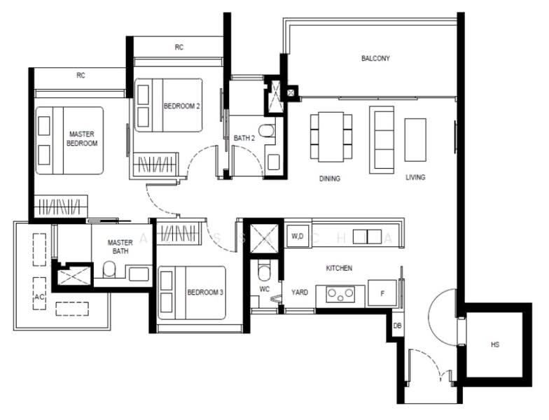 Kassia Condominium For Sale at S$ 2,000,000 | PropertyGuru Singapore