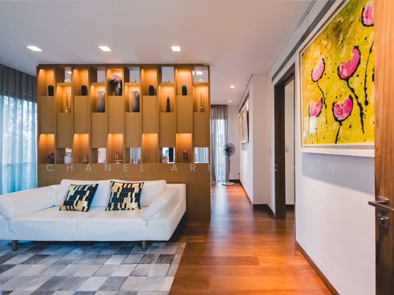 STUNNING VIEWS Rare Elevated Exclusive Detached in D11 Detached House For Sale at S$ 21,800,000 | PropertyGuru Singapore - Living Room