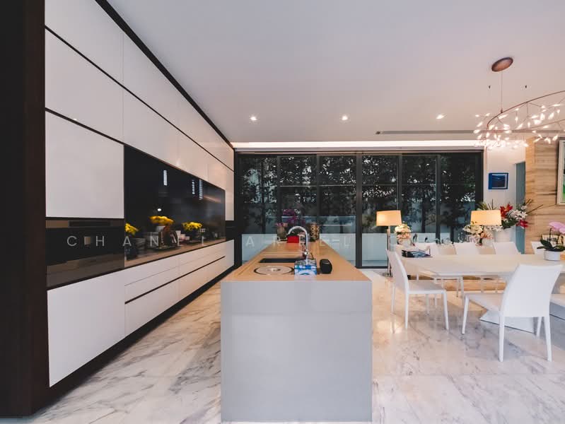 STUNNING VIEWS Rare Elevated Exclusive Detached in D11 Detached House For Sale at S$ 21,800,000 | PropertyGuru Singapore - Kitchen