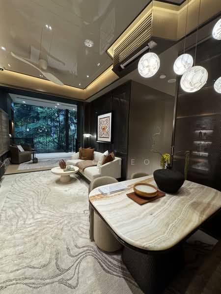 UPPERHOUSE at Orchard Boulevard Condominium For Sale at S$ 2,375,000 | PropertyGuru Singapore - Living Room