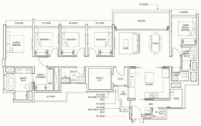 Pinetree Hill, 30 Pine Grove, 5 Bedrooms, 1,733 sqft, Condominium For Sale, by Barry Chew, 500079065 - PropertyGuru.com.sg