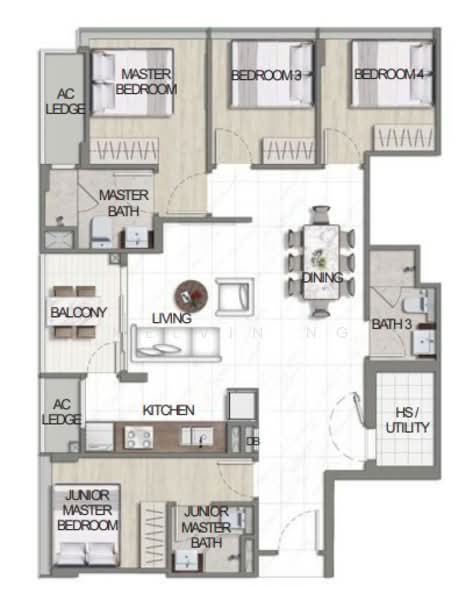 K Suites Apartment For Sale at S$ 2,690,000 | PropertyGuru Singapore