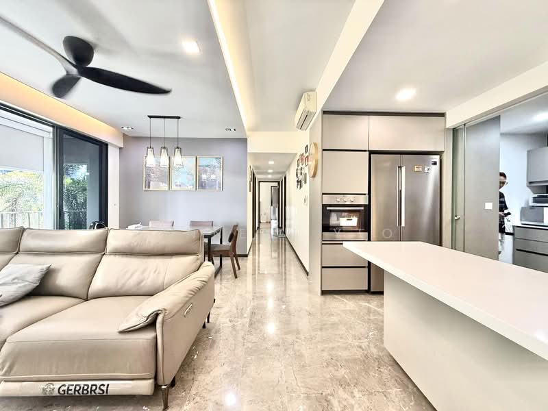 River Isles Condominium For Sale at S$ 2,200,000 | PropertyGuru Singapore - Living Room
