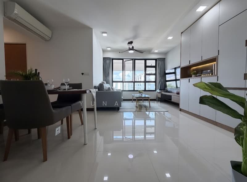 120B Edgedale Plains HDB Flat For Sale at S$ 655,000 | PropertyGuru Singapore - Living Room