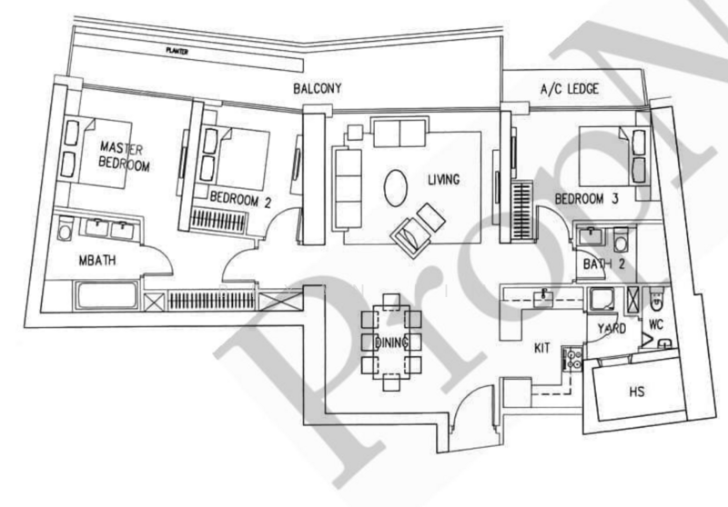 Marina Bay Residences, 18 Marina Boulevard, 3 Bedrooms, 1,636 sqft, Condominium For Rent, by Bryan Lim, 500079191 - PropertyGuru.com.sg