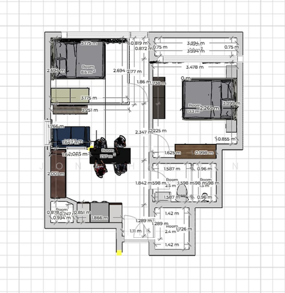 Icon, 10 Gopeng Street, 2 Bedrooms, 581 sqft, Apartment For Rent, by Jonathan Pan, 500079288 - PropertyGuru.com.sg