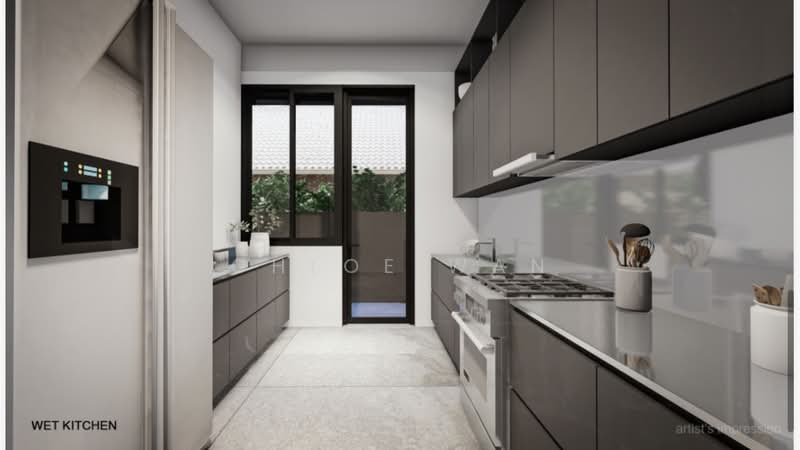 Hillcrest Semi D Semi-Detached House For Sale at S$ 14,880,000 | PropertyGuru Singapore - Kitchen