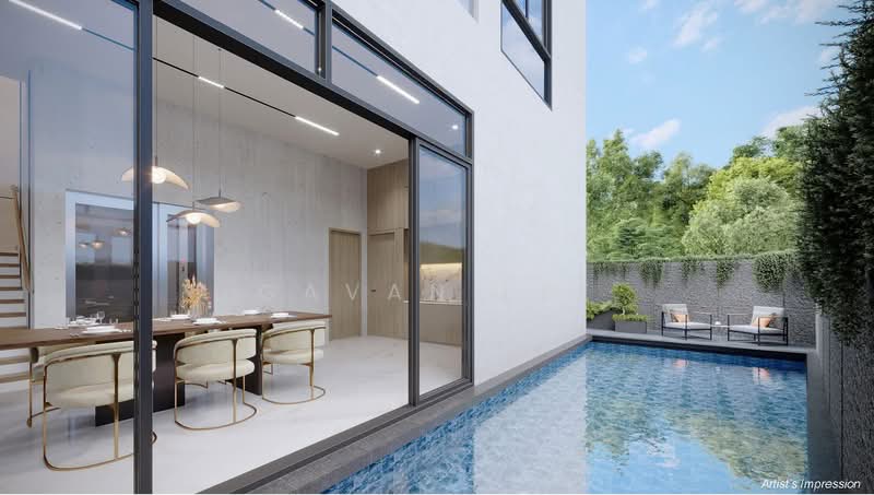 Springleaf Collection Terraced House For Sale at S$ 5,588,000 | PropertyGuru Singapore - Dining Room