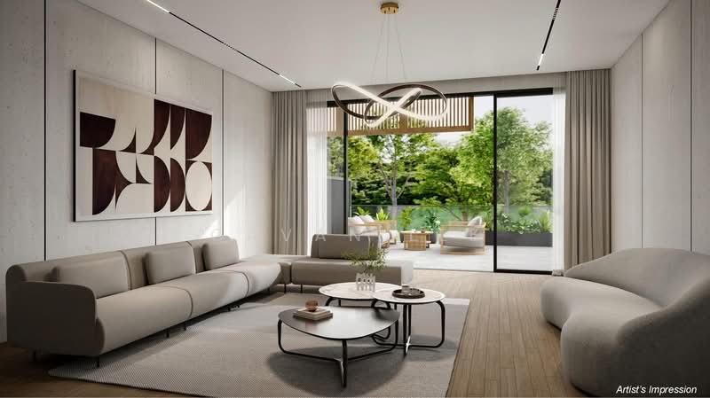 Springleaf Collection Terraced House For Sale at S$ 5,588,000 | PropertyGuru Singapore - Living Room