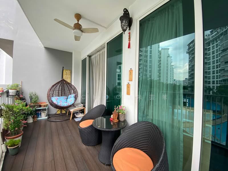 1 Canberra Executive Condominium For Sale at S$ 1,450,000 | PropertyGuru Singapore - Balcony