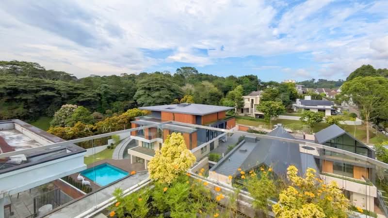 ⭐️RARE MODERN HOUSE W/ SUPERB GCB VIEW! MOTIVATED SELLER! SPECTACULAR UNBLOCKED VIEWS!⭐️ Detached House For Sale at S$ 13,800,000 | PropertyGuru Singapore - Exterior