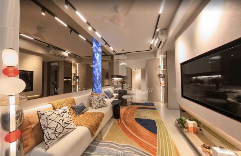 Promenade Peak, 1 Zion Road, Alexandra / Commonwealth, 2 Bedrooms, 689 sqft, Condominium For Sale, by Kenny Tan, 500079598 - Living Room - PropertyGuru.com.sg