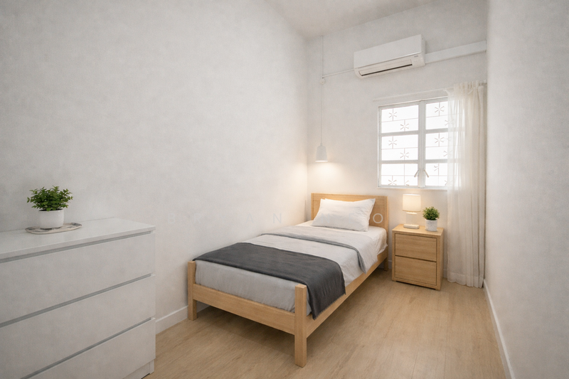 CHEAPEST FREEHOLD TERRACE IN DISTRICT 8 ! Terraced House For Sale at S$ 2,380,000 | PropertyGuru Singapore - Bedroom