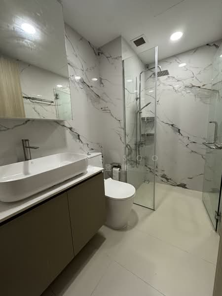 Sol Acres, 12 Choa Chu Kang Grove, Room Rental, 180 sqft, Executive Condominium For Rent, by Zane Soo 苏昱能, 500079600 - Common Bathroom - PropertyGuru.com.sg