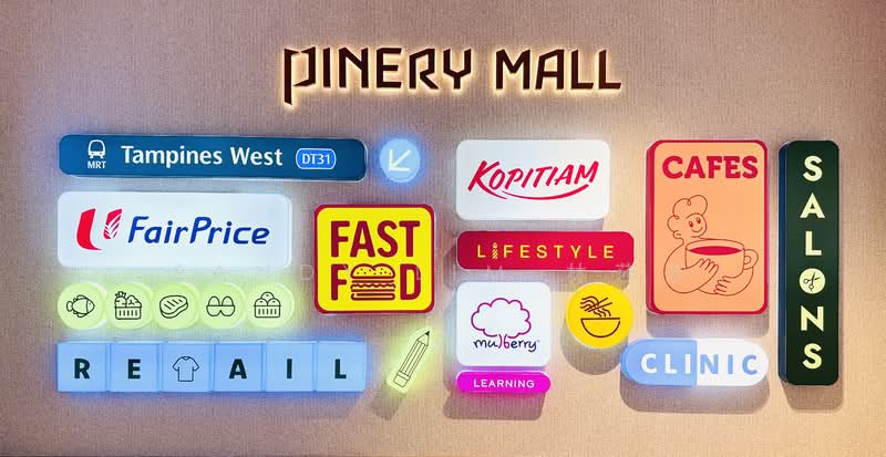 Pinery Residences Condominium For Sale at S$ 1,930,000 | PropertyGuru Singapore - Pinery Mall