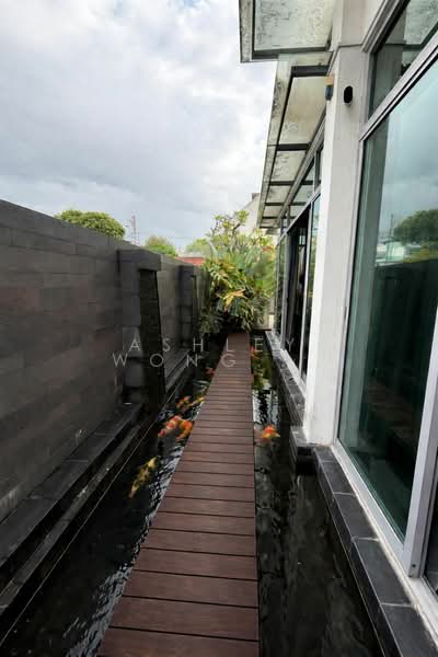 Modern 2.5 Storey Corner-T @ Seletar Hills Estate Corner Terrace For Sale at S$ 5,480,000 | PropertyGuru Singapore - Exterior