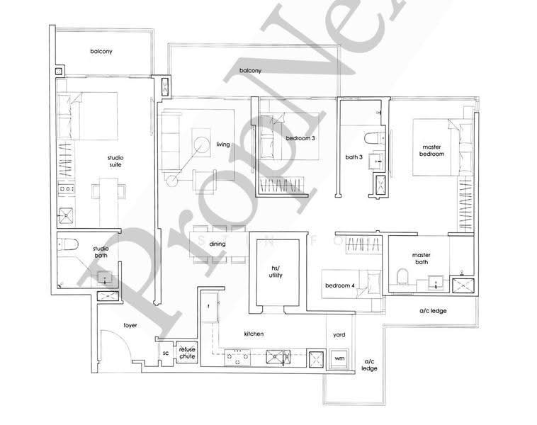 Heron Bay, 51 Upper Serangoon View, Hougang / Punggol / Sengkang, 4 Bedrooms, 1,389 sqft, Executive Condominium For Sale, by Justin Foo, 500079737 - PropertyGuru.com.sg
