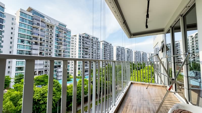 Heron Bay, 51 Upper Serangoon View, 4 Bedrooms, 1,389 sqft, Executive Condominium For Sale, by Justin Foo, 500079737 - Balcony - PropertyGuru.com.sg