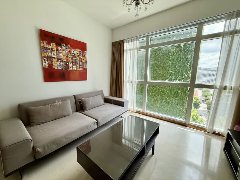 Icon, 10 Gopeng Street, 1 Bedroom, 581 sqft, Apartment For Rent, by Michelle Tan, 500079755 - Living Room - PropertyGuru.com.sg