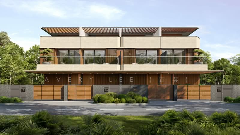 Brand New Corner Tan Sim Boh Corner Terrace For Sale at S$ 11,880,000 | PropertyGuru Singapore - Exterior