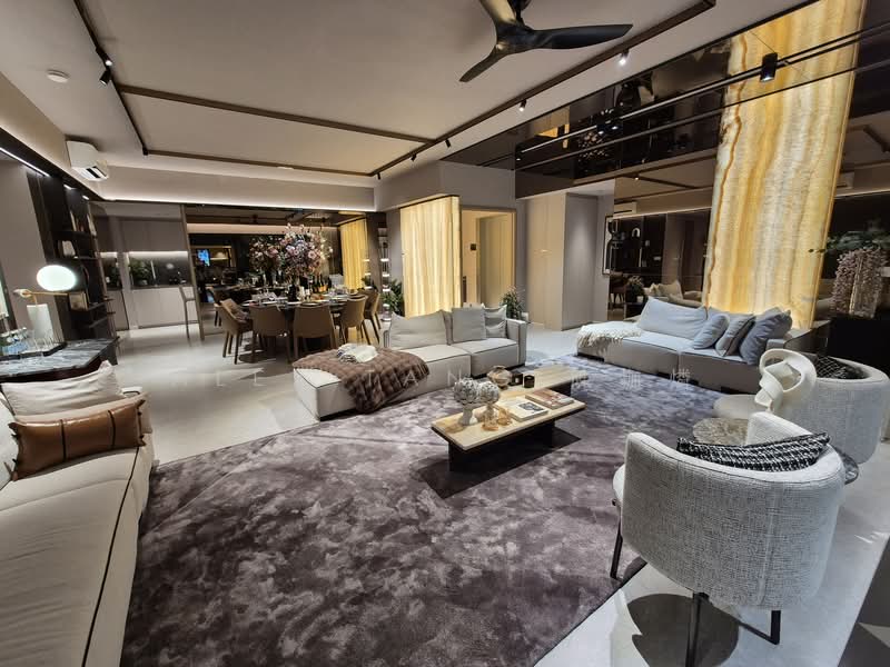 River Modern Condominium For Sale at S$ 5,995,000 | PropertyGuru Singapore - Living Room