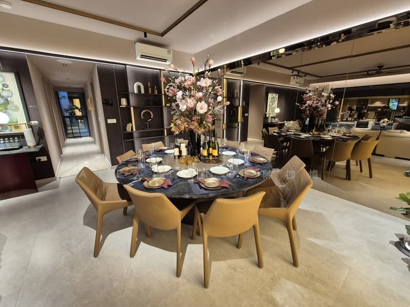 River Modern Condominium For Sale at S$ 5,995,000 | PropertyGuru Singapore - Dining Room