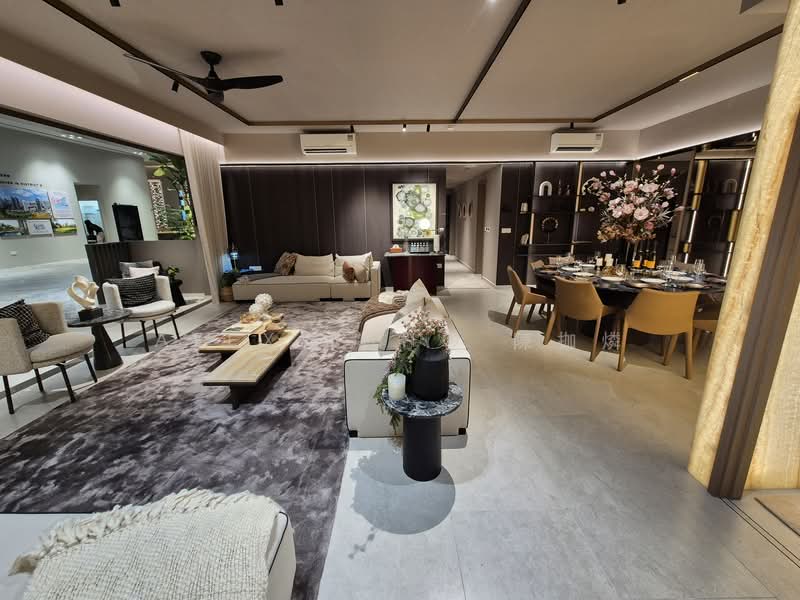 River Modern Condominium For Sale at S$ 5,995,000 | PropertyGuru Singapore - Living Room