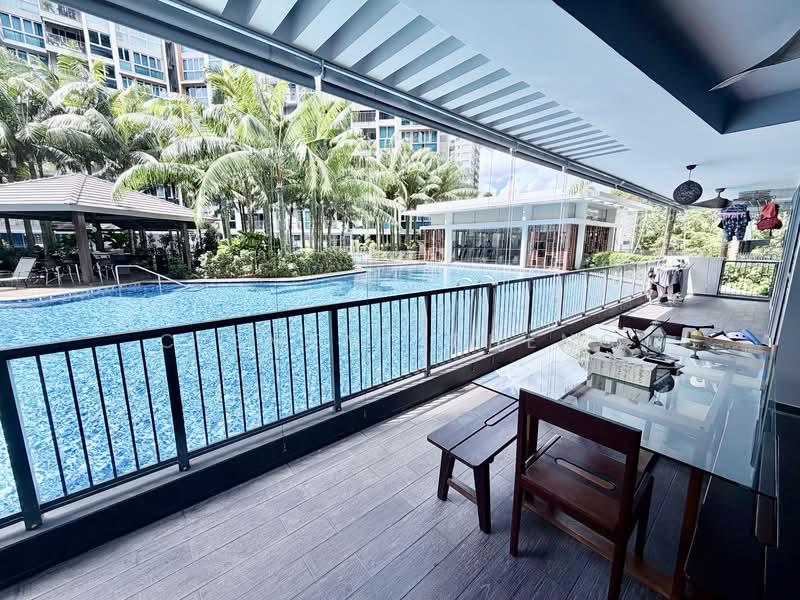 Q Bay Residences Condominium For Sale at S$ 2,450,000 | PropertyGuru Singapore - Balcony