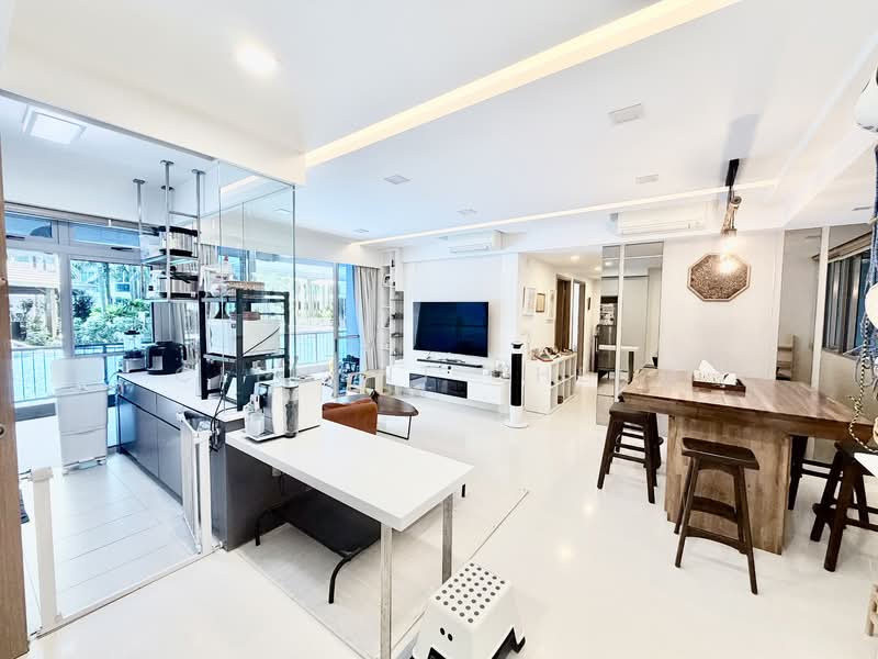 Q Bay Residences Condominium For Sale at S$ 2,450,000 | PropertyGuru Singapore - Living Room