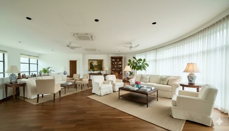 Peirce Villas, , 6 Bedrooms, 8,192 sqft, Good Class Bungalow For Rent, by Lin Kwee, 500079913 - Living Room - PropertyGuru.com.sg