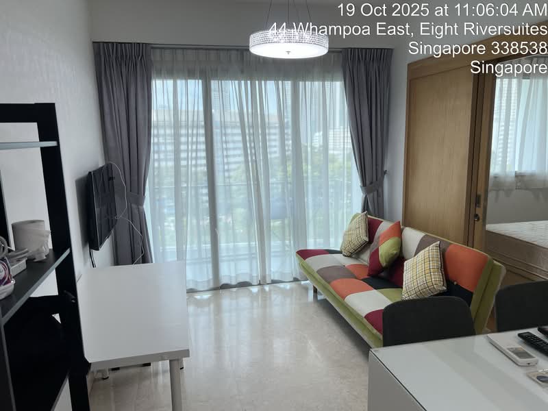 Eight Riversuites Condominium For Sale at S$ 880,000 | PropertyGuru Singapore - Living Room