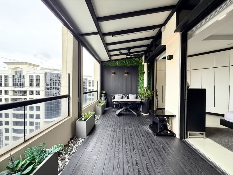 Eastpoint Green Condominium For Sale at S$ 2,880,000 | PropertyGuru Singapore - Balcony