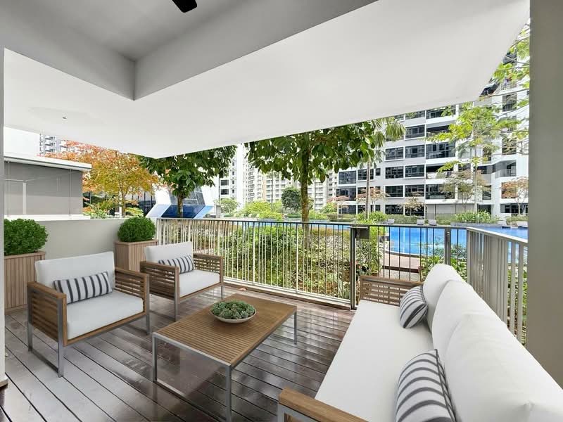 Lush Acres Executive Condominium For Sale at S$ 1,880,000 | PropertyGuru Singapore - Balcony
