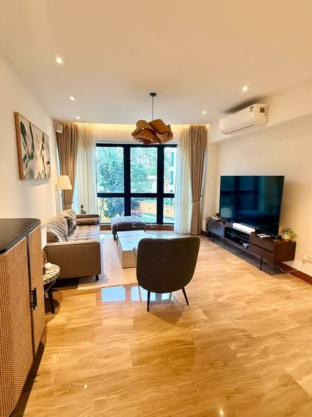 Tanglin View, 150 Prince Charles Crescent, 3 Bedrooms, 1,141 sqft, Condominium For Rent, by Ethel Yeo G.B, 500080182 - Living Room - PropertyGuru.com.sg