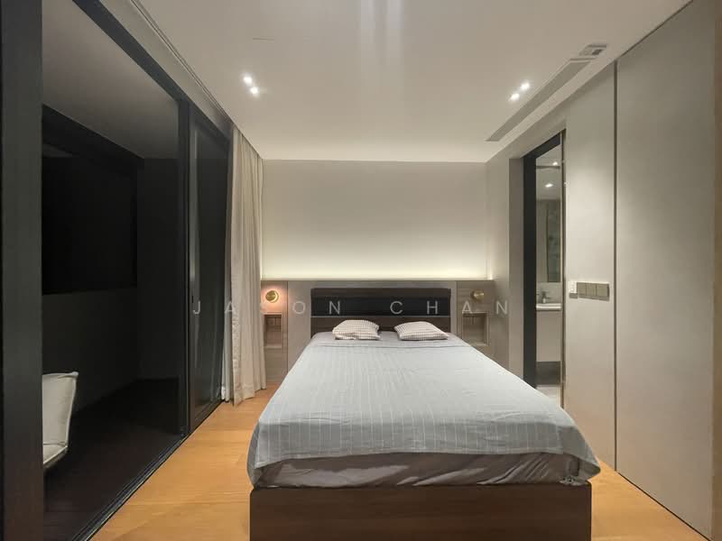 OUE Twin Peaks, 33 Leonie Hill Road, 1 Bedroom, 549 sqft, Condominium For Rent, by Jason Chan, 500080213 - Bedroom - PropertyGuru.com.sg