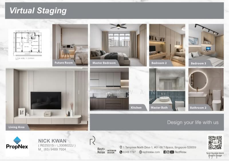 Virtual Staging Layout