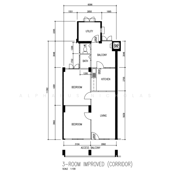 157 Mei Ling Street, 157 Mei Ling Street, 3 Bedrooms, 678 sqft, HDB Flat For Rent, by Alphaeus Nicholas, 500080242 - PropertyGuru.com.sg