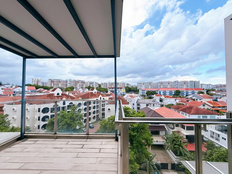 Gambir Ridge (Formerly Bartley Terrace Condominium For Sale at S$ 1,900,000 | PropertyGuru Singapore - Balcony