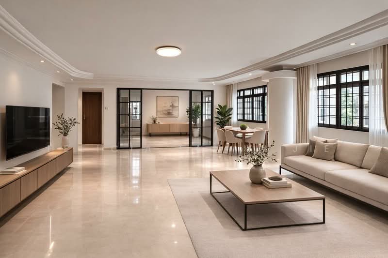 388 Tampines Street 32 HDB Flat For Sale at S$ 848,000 | PropertyGuru Singapore - Living Room