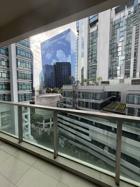 Soleil @ Sinaran, 6 Sinaran Drive, 3 Bedrooms, 1,098 sqft, Condominium For Rent, by Valentina Tan, 500080362 - Balcony - PropertyGuru.com.sg