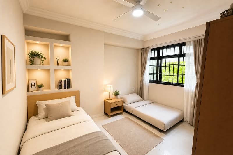 701 Woodlands Drive 40, 701 Woodlands Drive 40, 4 Bedrooms, 1,281 sqft, HDB Flat For Sale, by Kal R, 500080373 - Common Bedroom 2 - PropertyGuru.com.sg