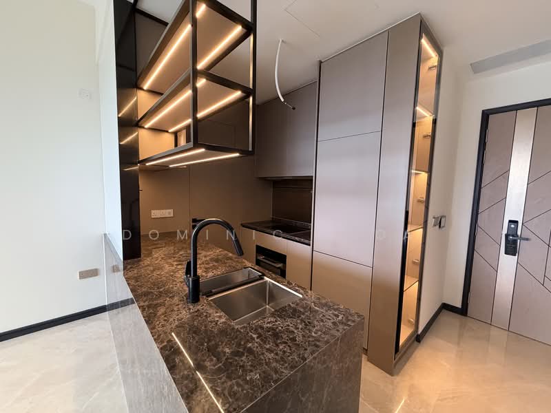 Perfect Ten, 323 Bukit Timah Road, 2 Bedrooms, 764 sqft, Condominium For Rent, by Dominic Choa, 500080396 - Kitchen - PropertyGuru.com.sg