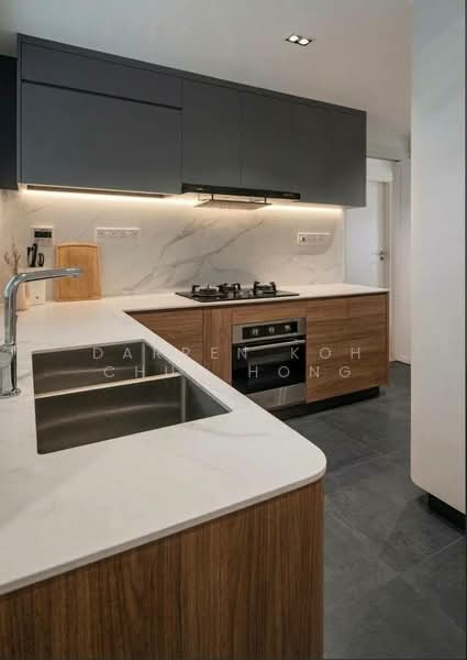 271B Jurong West Street 24, 271B Jurong West Street 24, 3 Bedrooms, 1,012 sqft, HDB Flat For Rent, by Darren Koh Chun Hong, 500080412 - Kitchen - PropertyGuru.com.sg