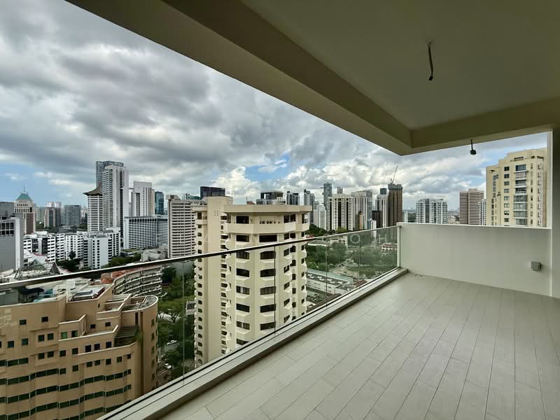 Klimt Cairnhill Condominium For Sale at S$ 8,300,000 | PropertyGuru Singapore - Balcony