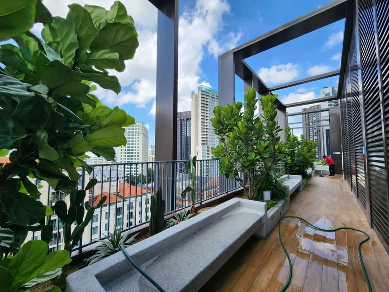 Hill House, 10A-11 Institution Hill, 10B, 1 Bedroom, 453 sqft, Condominium For Rent, by TJ Choo 朱芸苇, 500080462 - Balcony - PropertyGuru.com.sg