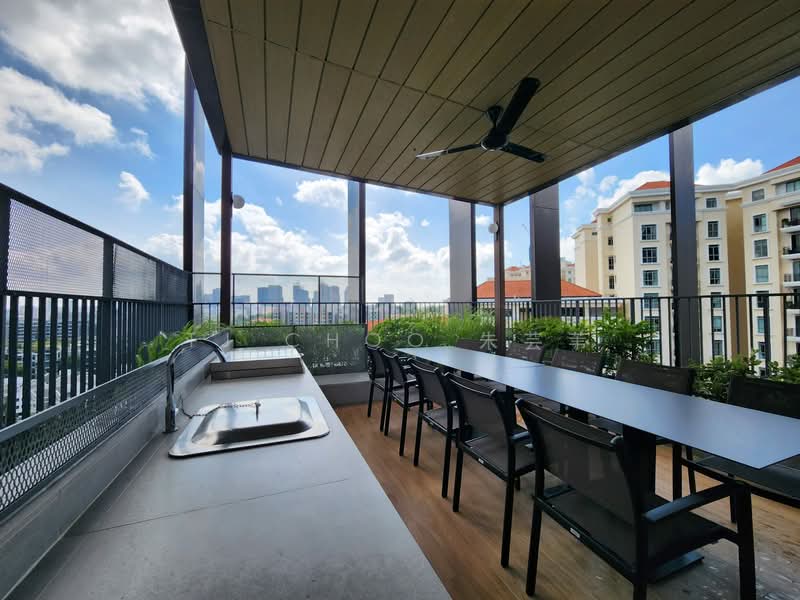 Hill House, 10A-11 Institution Hill, 10B, 1 Bedroom, 453 sqft, Condominium For Rent, by TJ Choo 朱芸苇, 500080463 - Balcony - PropertyGuru.com.sg