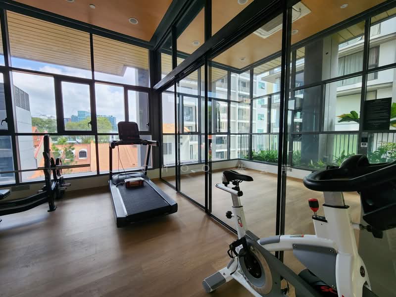 Hill House, 10A-11 Institution Hill, 10B, 1 Bedroom, 453 sqft, Condominium For Rent, by TJ Choo 朱芸苇, 500080463 - Gym - PropertyGuru.com.sg