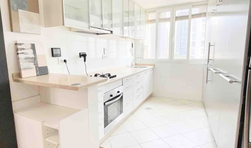 Robertson 100, 100 Robertson Quay, 3 Bedrooms, 1,044 sqft, Apartment For Rent, by Samantha Sim, 500080474 - Kitchen - PropertyGuru.com.sg